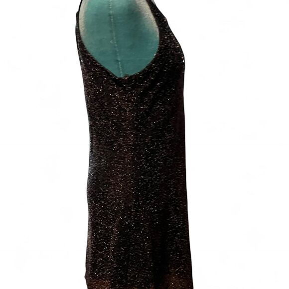 Vintage Women's Betsy & Adam Black Sequin Mini Dress Size Small - Picture 4 of 7